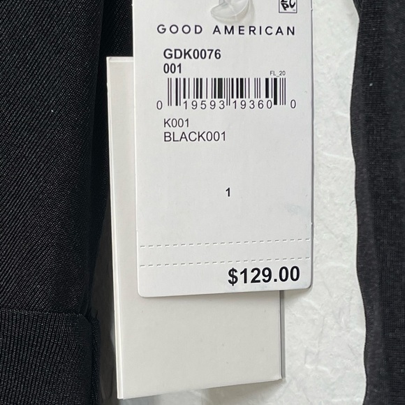 Good American SHIMMER WRAP DRESS size 1 small - Picture 7 of 11